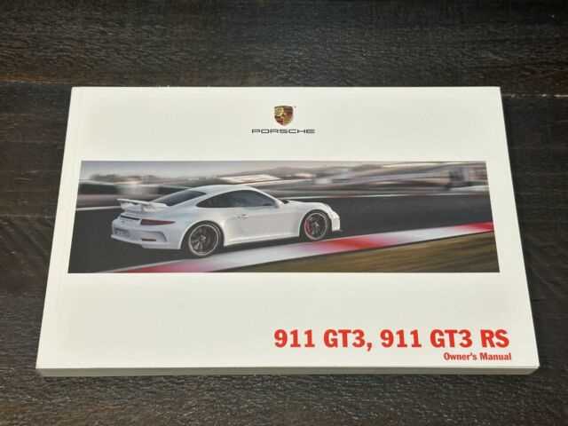 porsche 991 owners manual