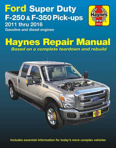 2017 f350 owners manual