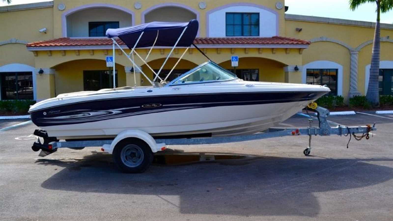 2004 sea ray 185 sport owners manual