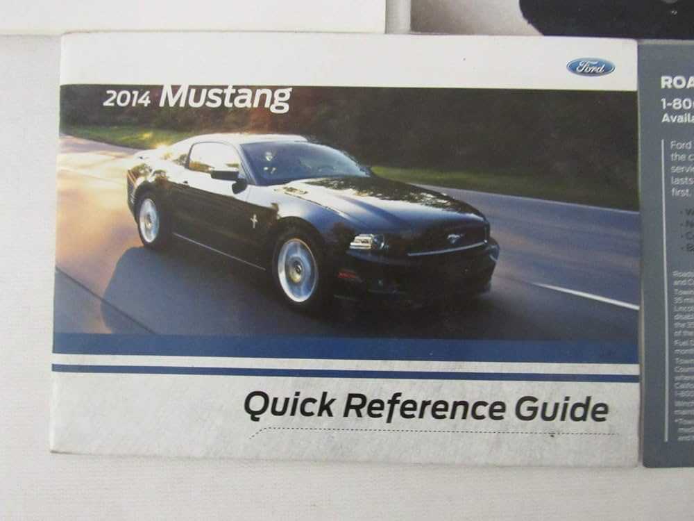 2014 ford mustang v6 owners manual