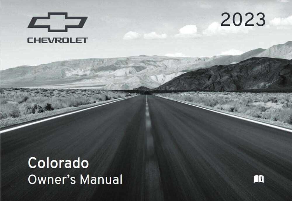 2023 chevy colorado z71 owners manual