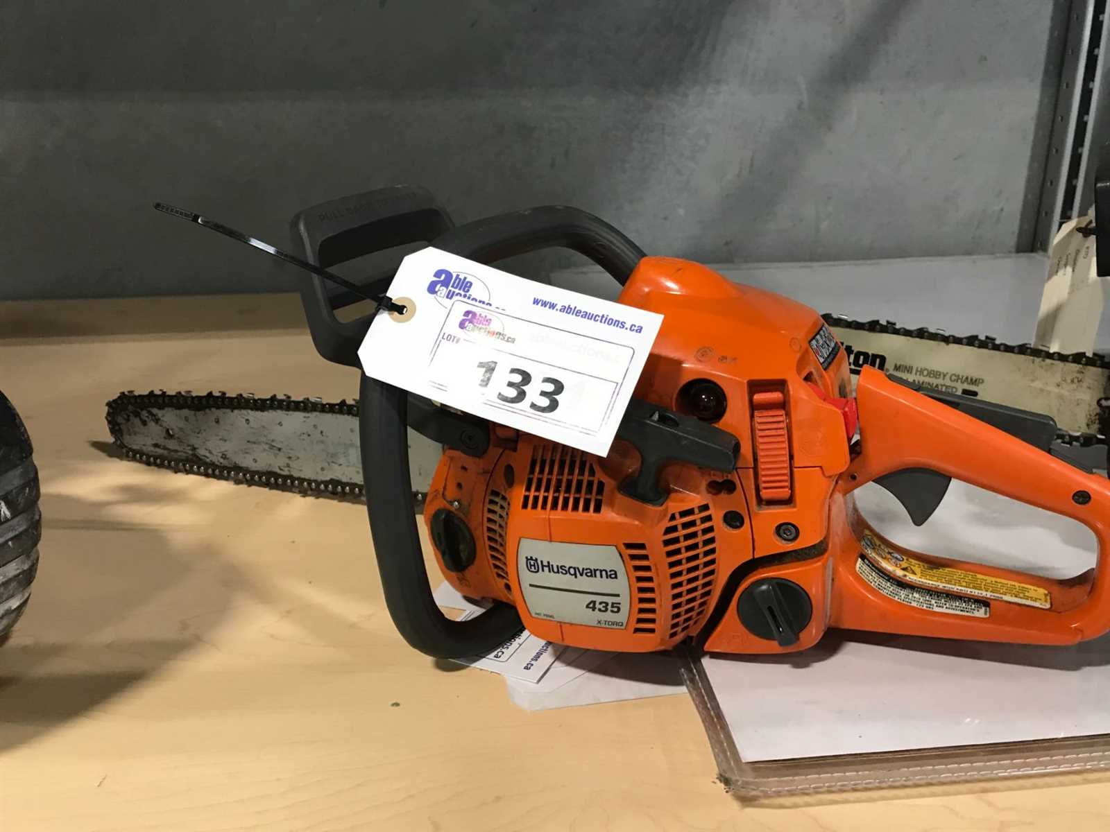 husqvarna 435 chainsaw owners manual