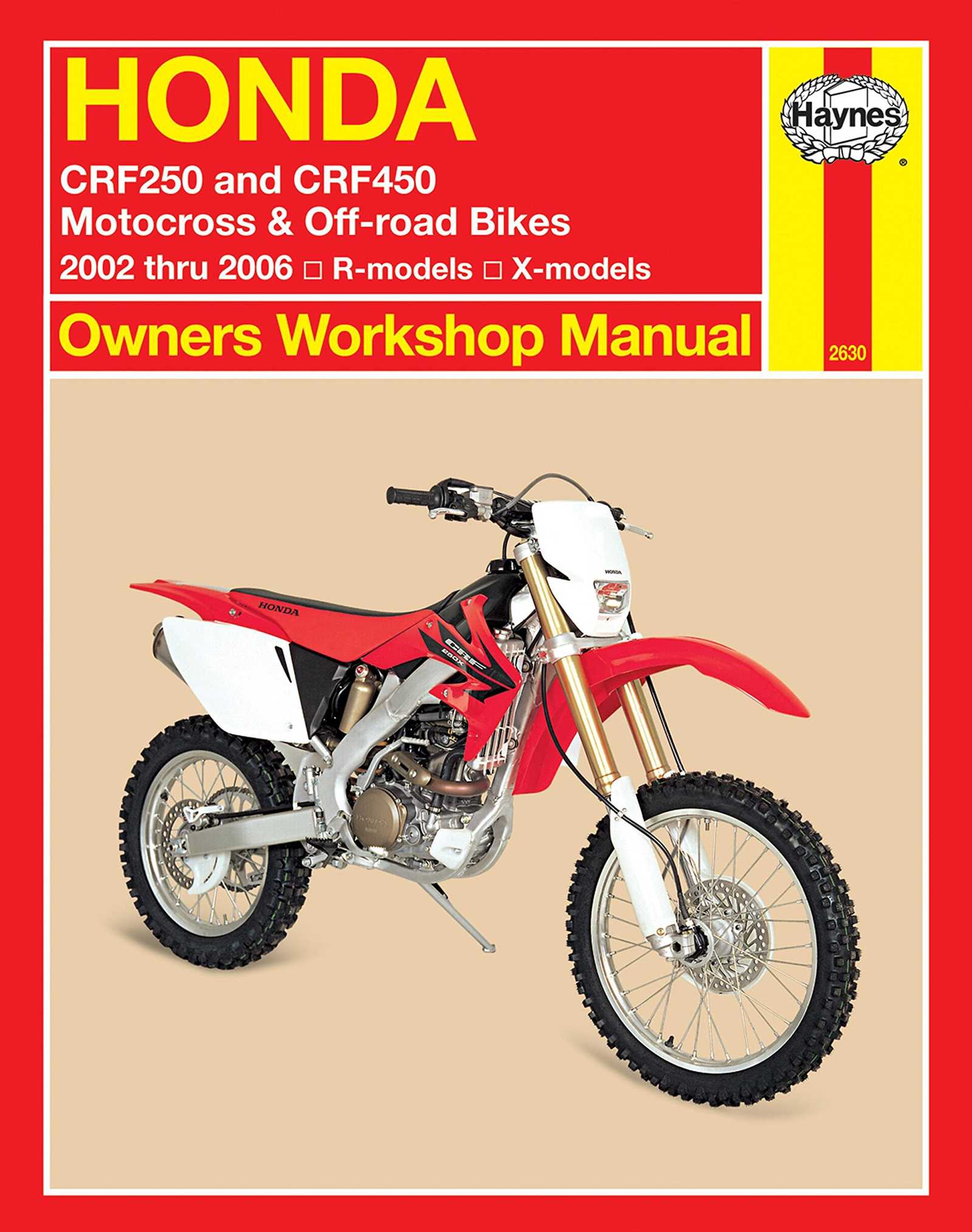 2016 crf450r owners manual