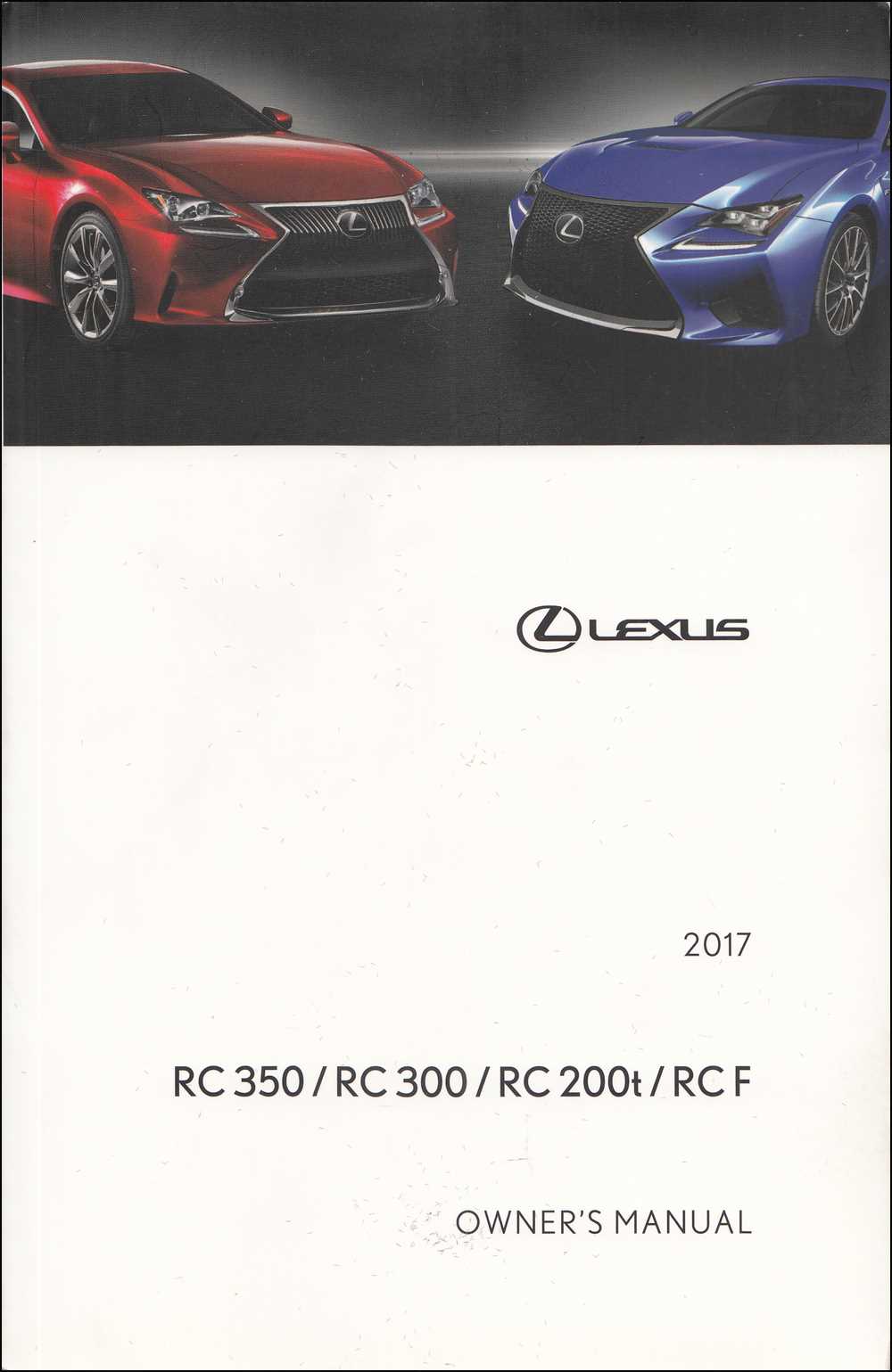 2017 lexus rx 350 owners manual