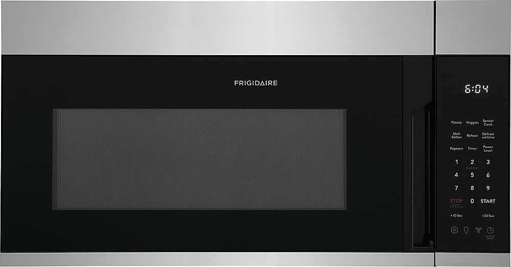 frigidaire microwave owners manual