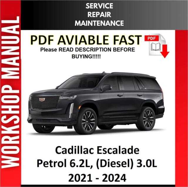 2018 cadillac escalade owners manual