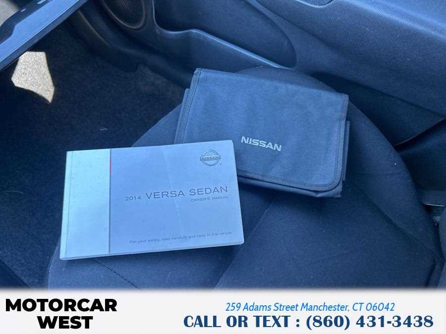 nissan versa owners manual