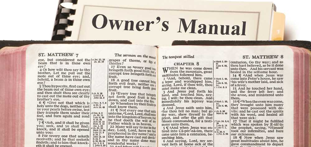 you the owners manual