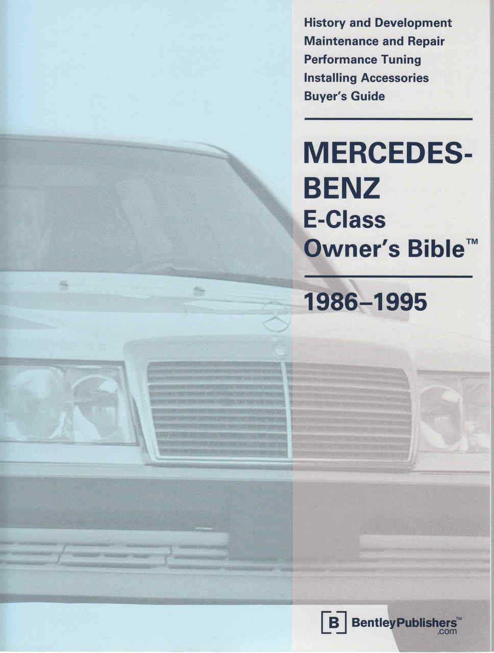 1995 mercedesbenz e320 owners manual