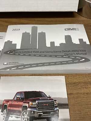 2019 gmc sierra 1500 denali owners manual