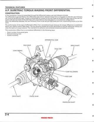 honda rancher 350 owners manual