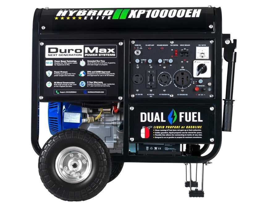 duromax xp10000eh owners manual