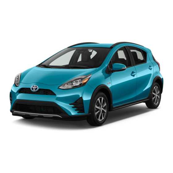 toyota prius c owners manual