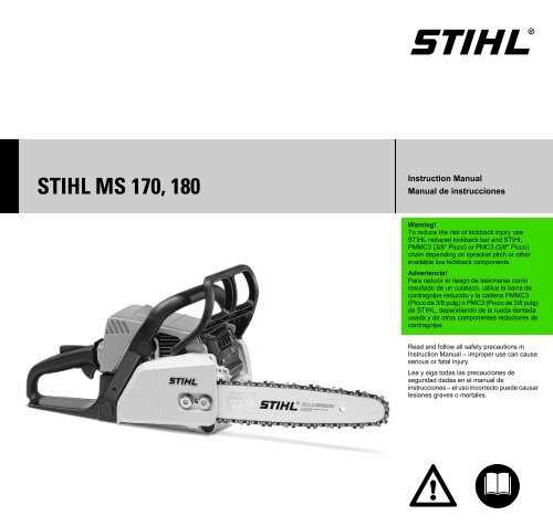 stihl ms 180 c owners manual