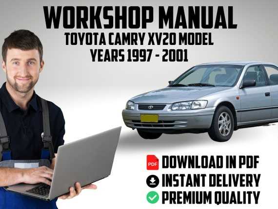 1998 toyota camry owners manual