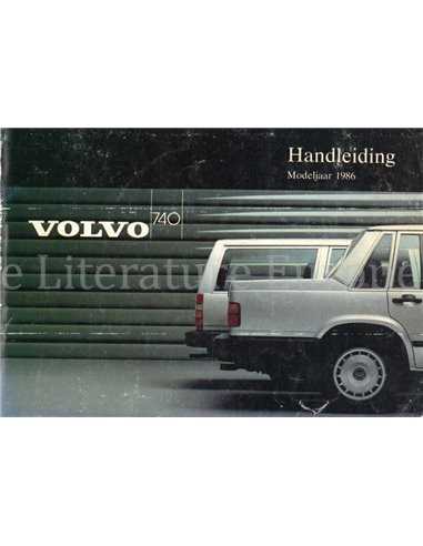 volvo 740 owners manual