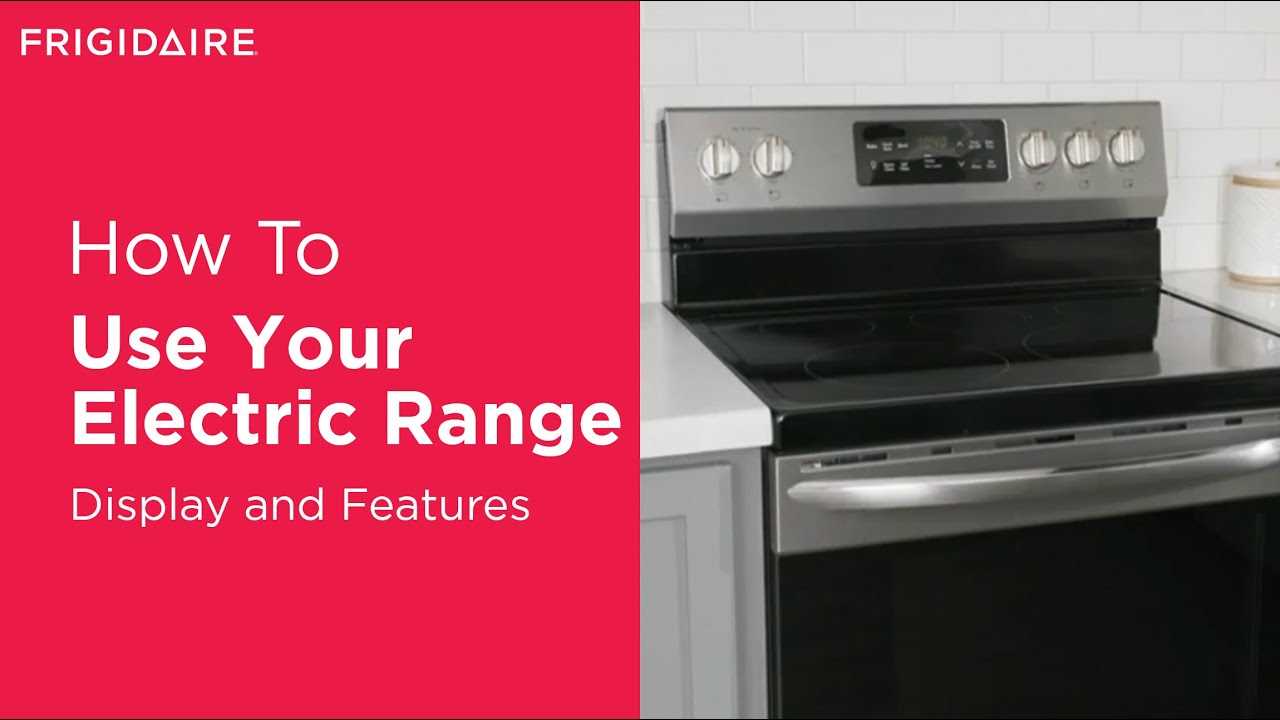 frigidaire stove owners manual