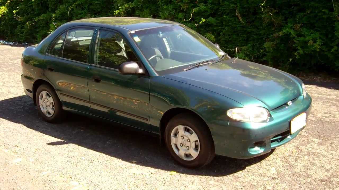 1999 hyundai accent owners manual