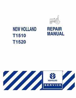 new holland t1510 owners manual