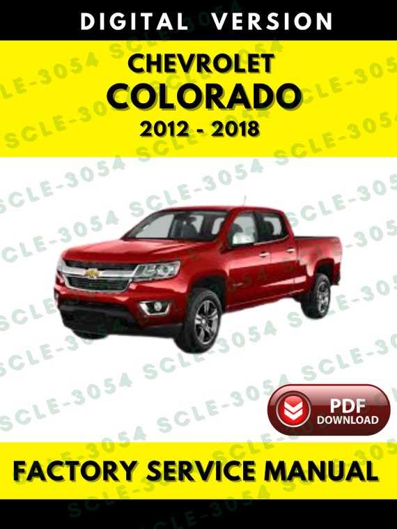 chevy colorado owners manual 2018