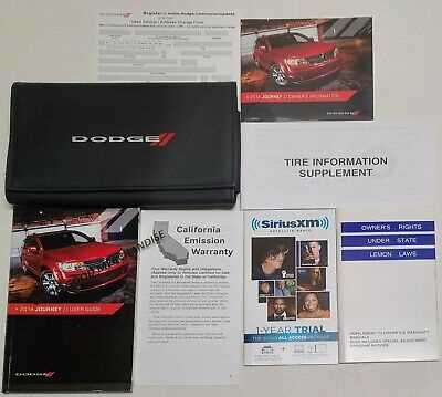 2014 dodge journey owners manual