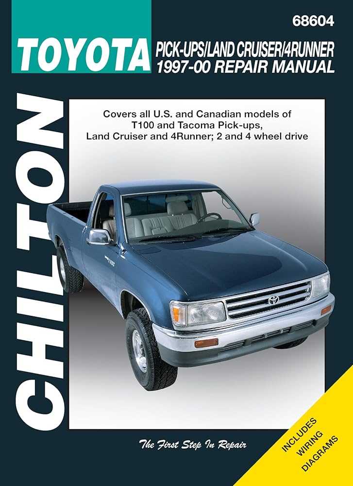 1999 toyota 4runner limited owners manual