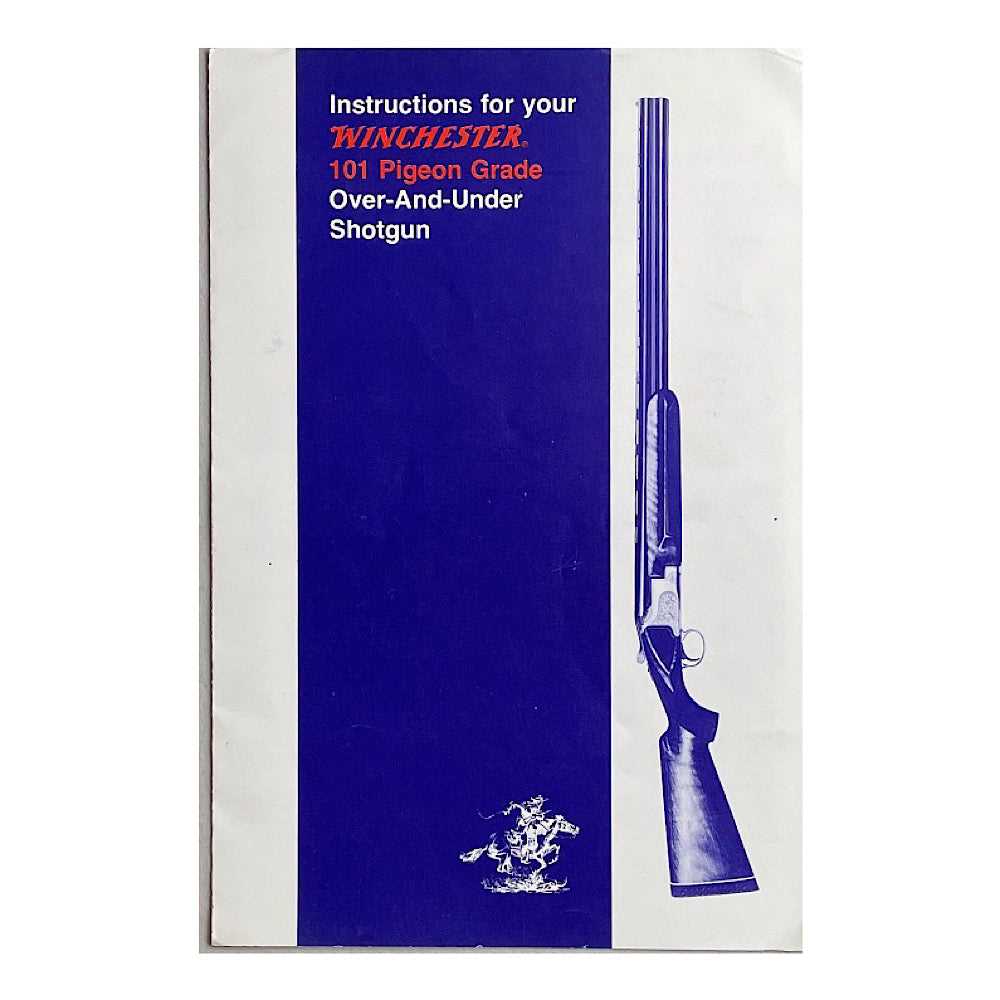 winchester 101 owners manual