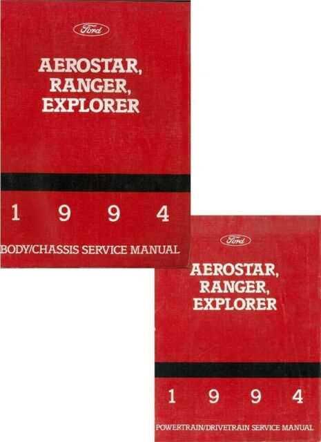 1994 ford ranger owners manual