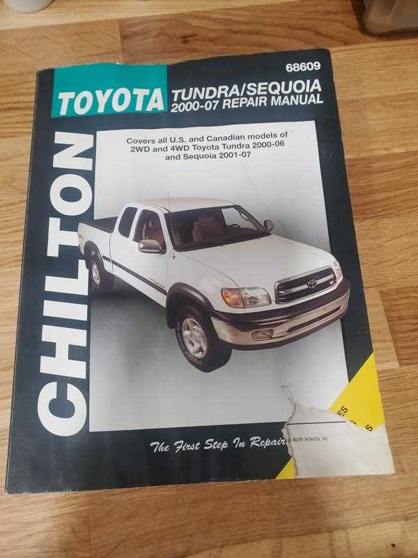 2007 toyota tundra owners manual