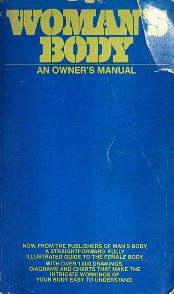 womans body an owners manual