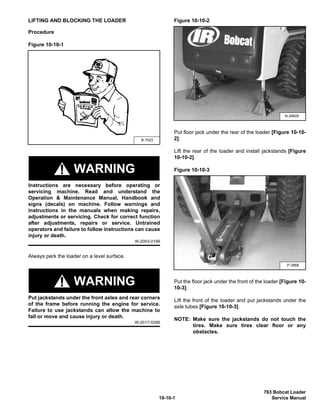 bobcat 763 owners manual