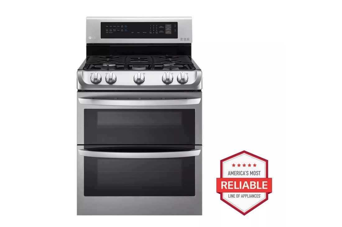 lg double oven electric range owners manual