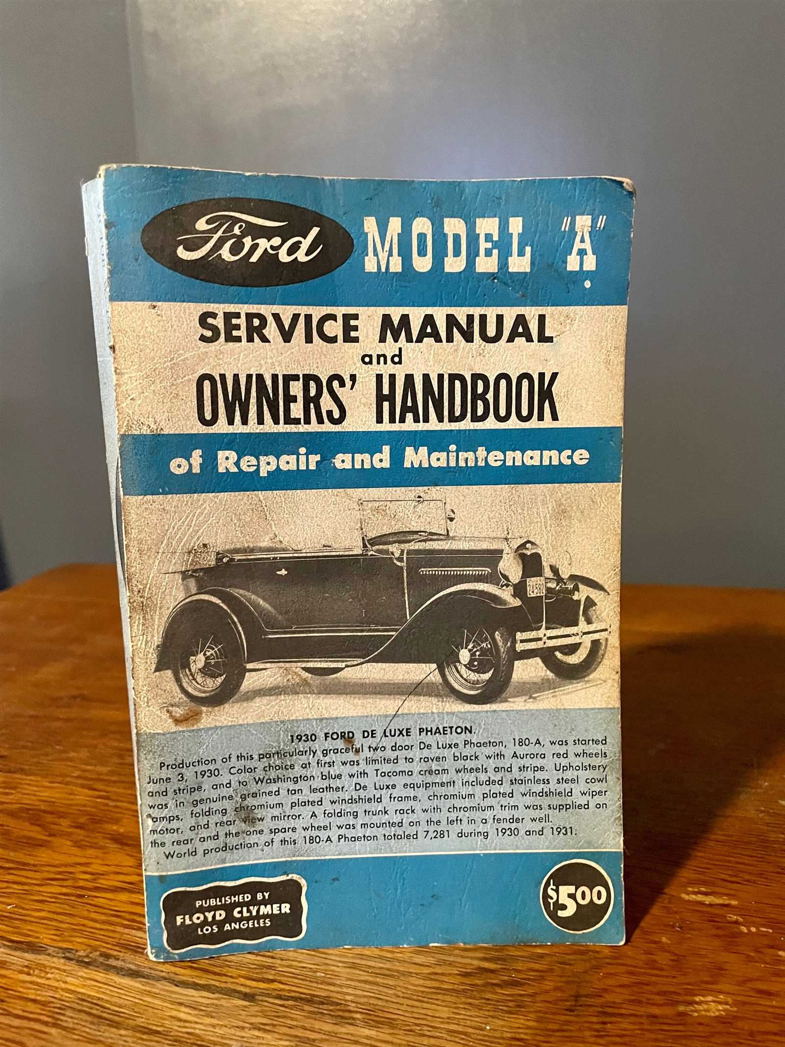 1930 ford model a owners manual