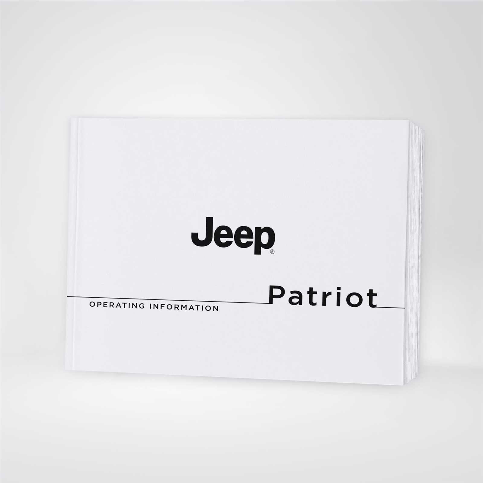 jeep patriot 2014 owners manual