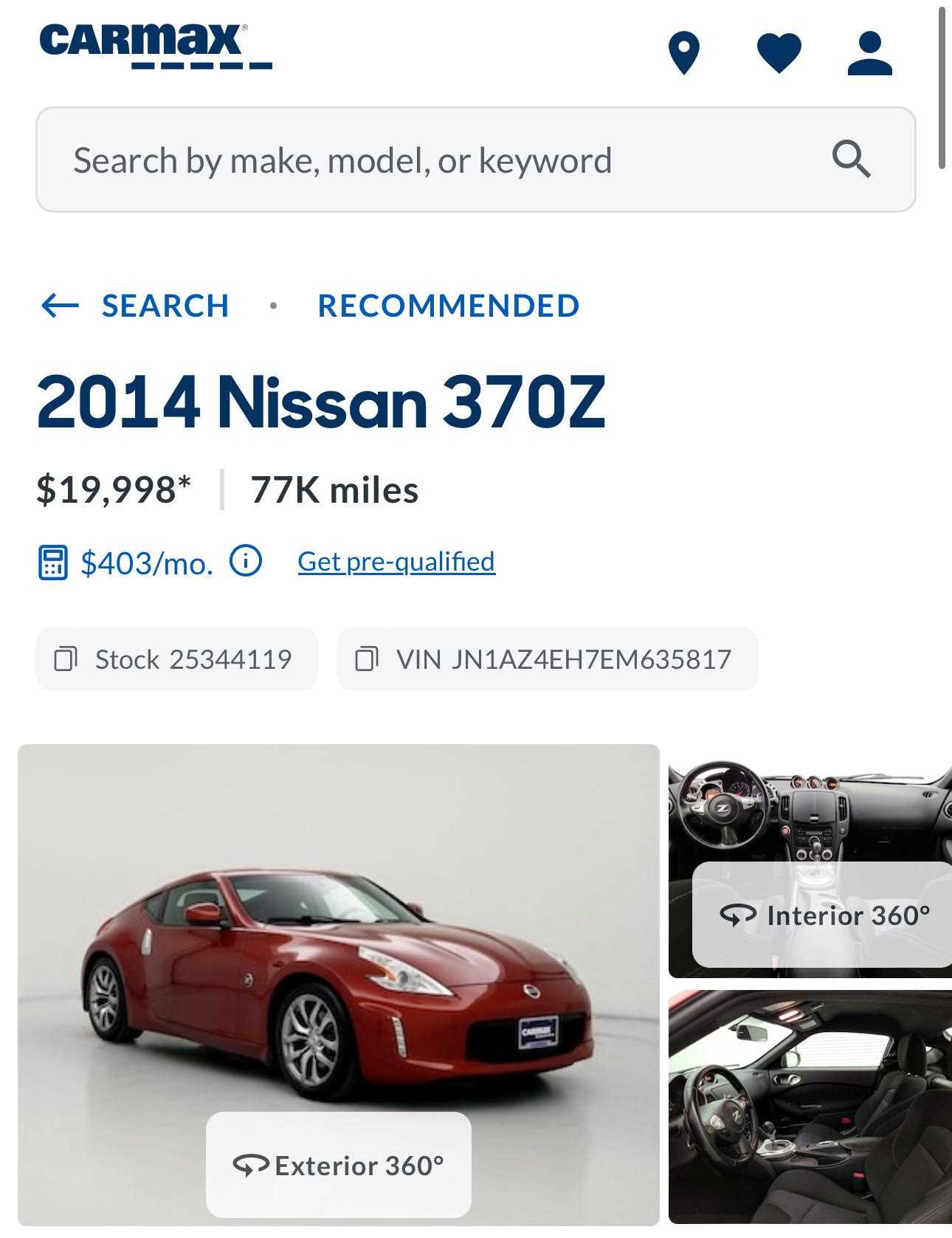 2014 nissan 370z owners manual