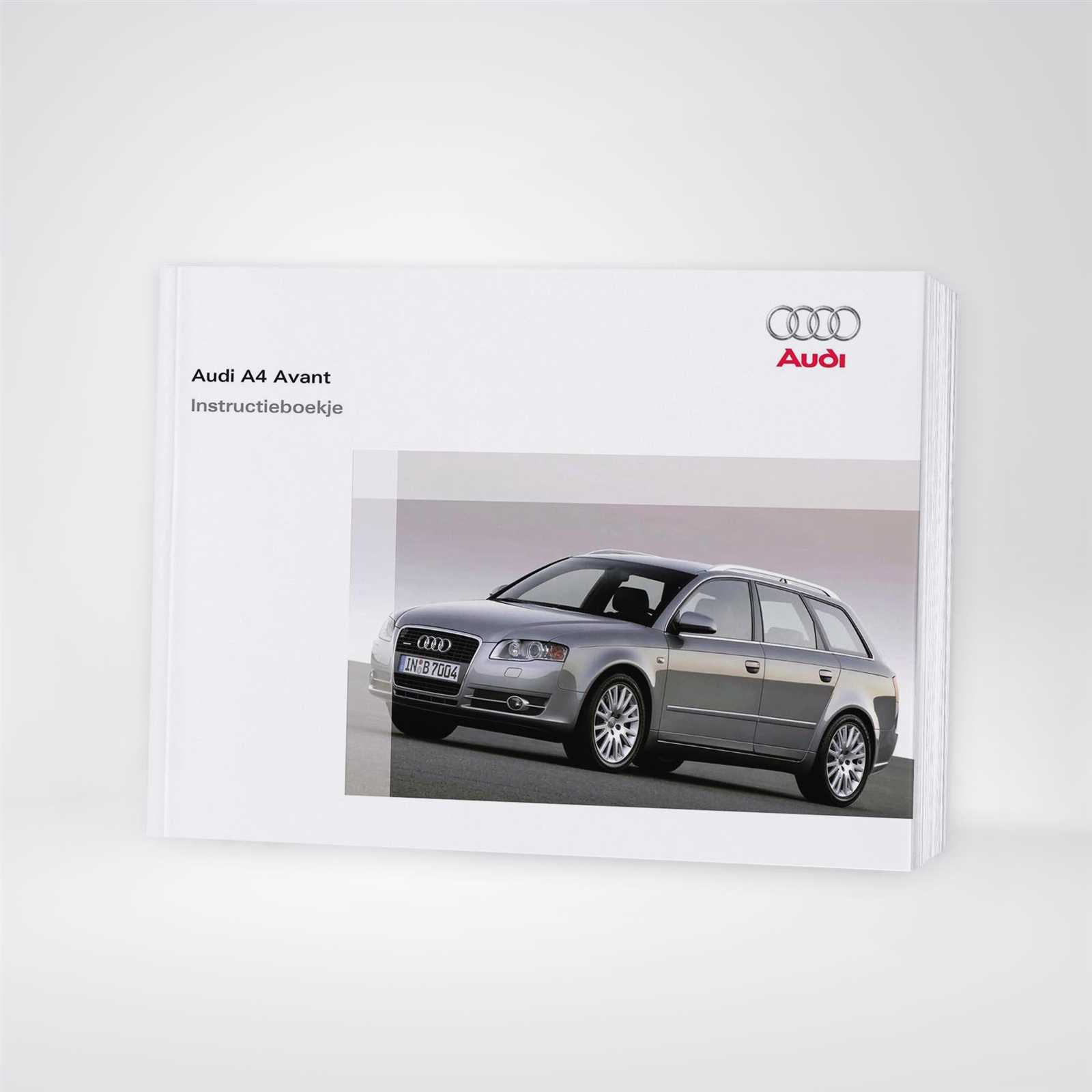 2005 audi a4 owners manual