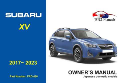 2021 subaru impreza owners manual