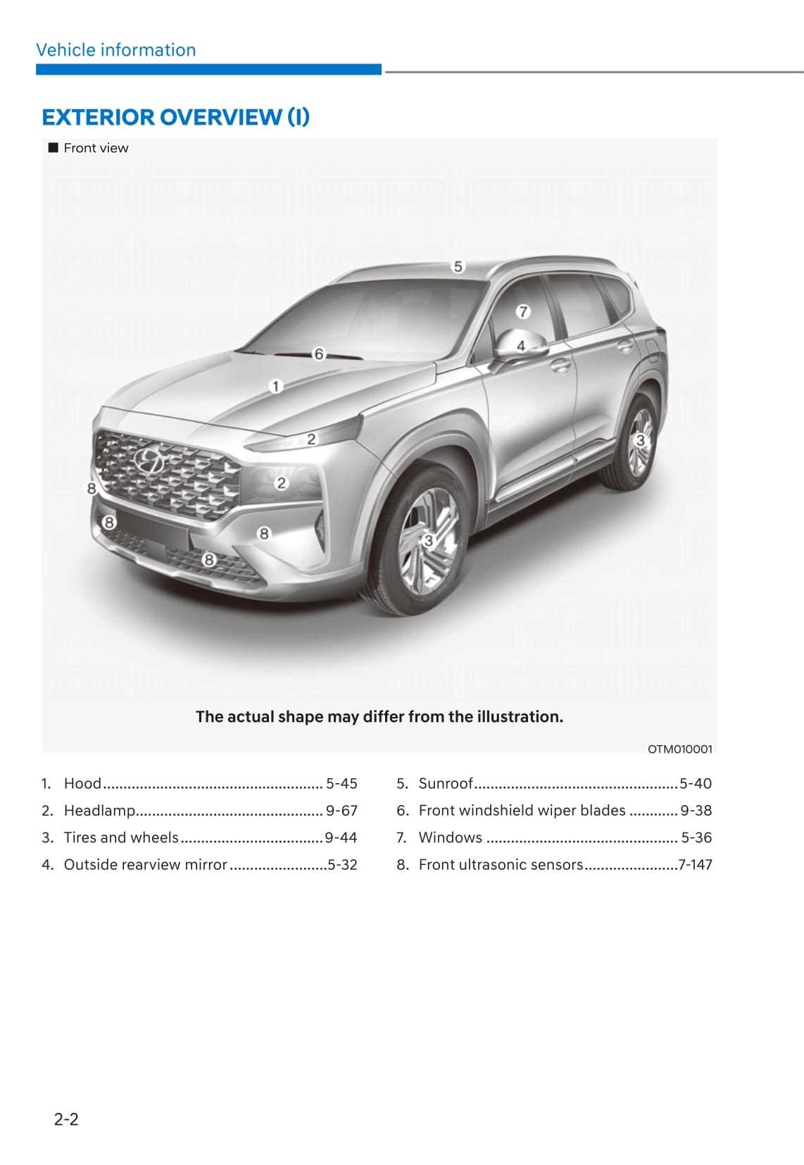 hyundai santa fe 2020 owners manual