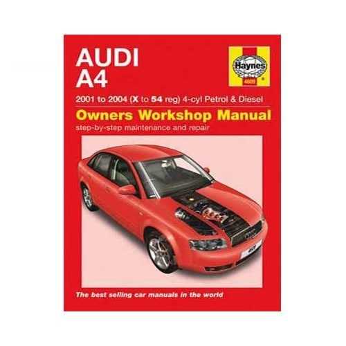 2001 audi a4 owners manual