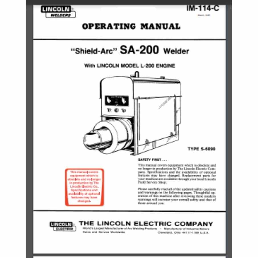 lincoln welder owners manual