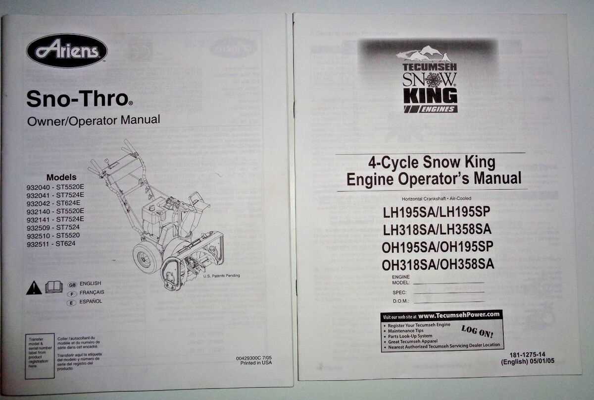 ariens compact 24 owners manual