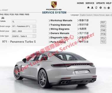 2018 porsche panamera owners manual