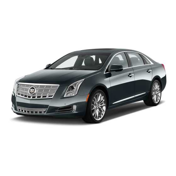 2015 cadillac xts owners manual