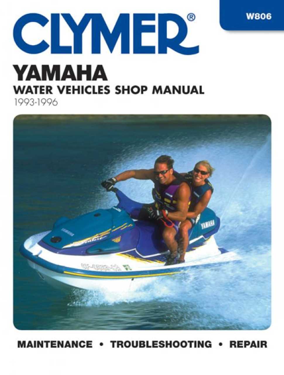 yamaha jet boat owners manual