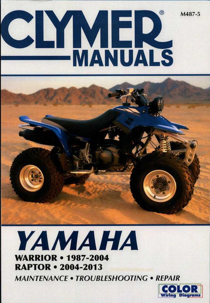 yamaha warrior owners manual