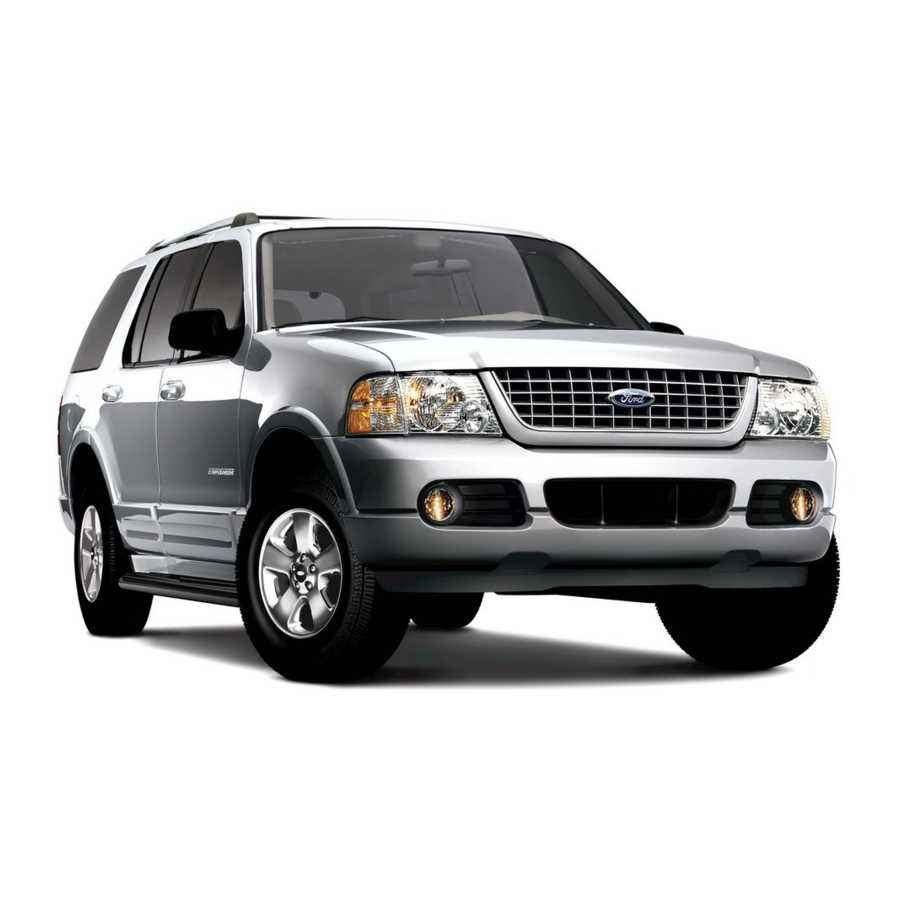 2005 explorer owners manual