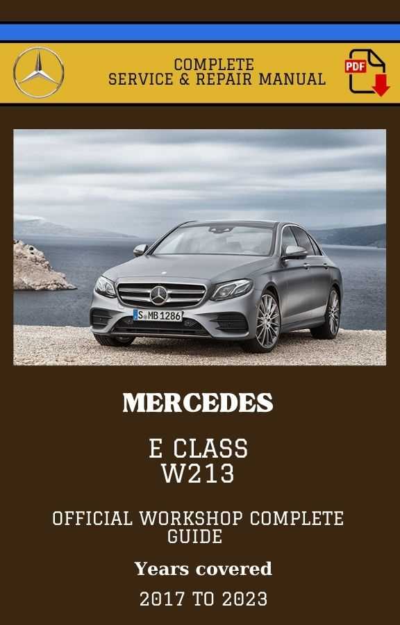 2017 mercedes e300 owners manual