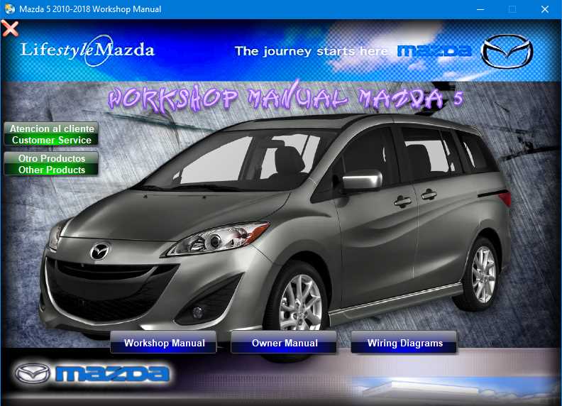 2009 mazda 5 owners manual