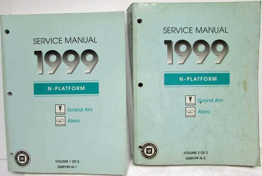 1999 pontiac grand am owners manual