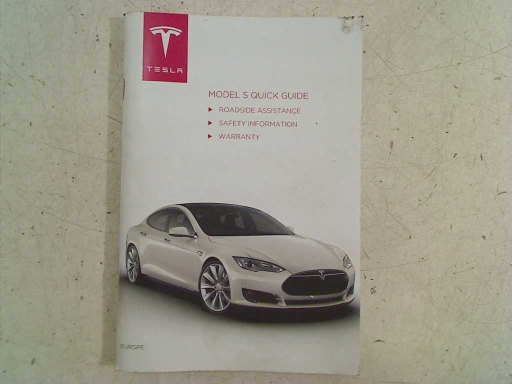 tesla owners manual model s